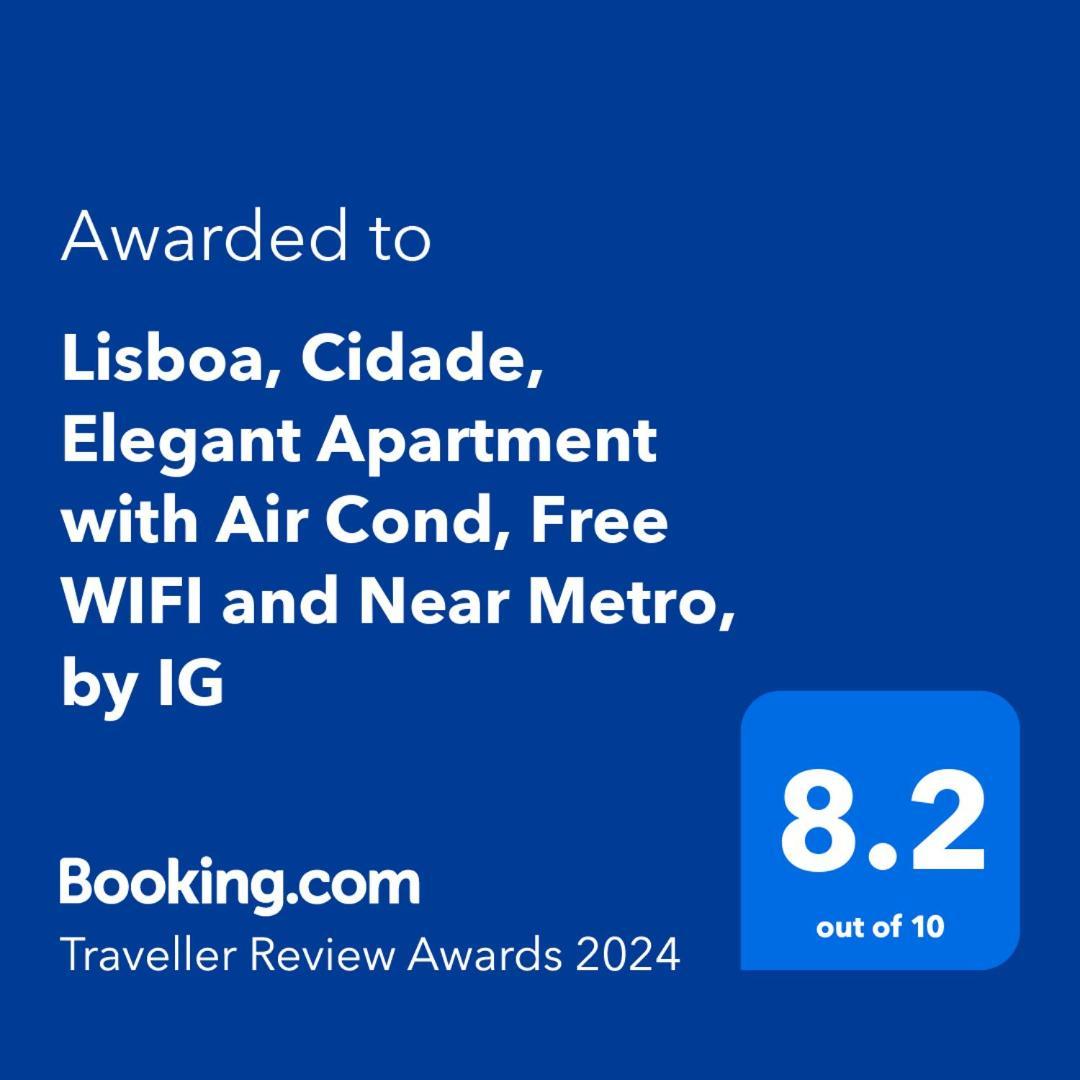 Lisboa, Cidade, Elegant Apartment With Air Cond, Free Wifi And Near Metro, By Ig Bagian luar foto